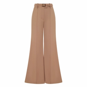 Stretch Wool Flare Pant Quick Conversion Hem Trail Comfort