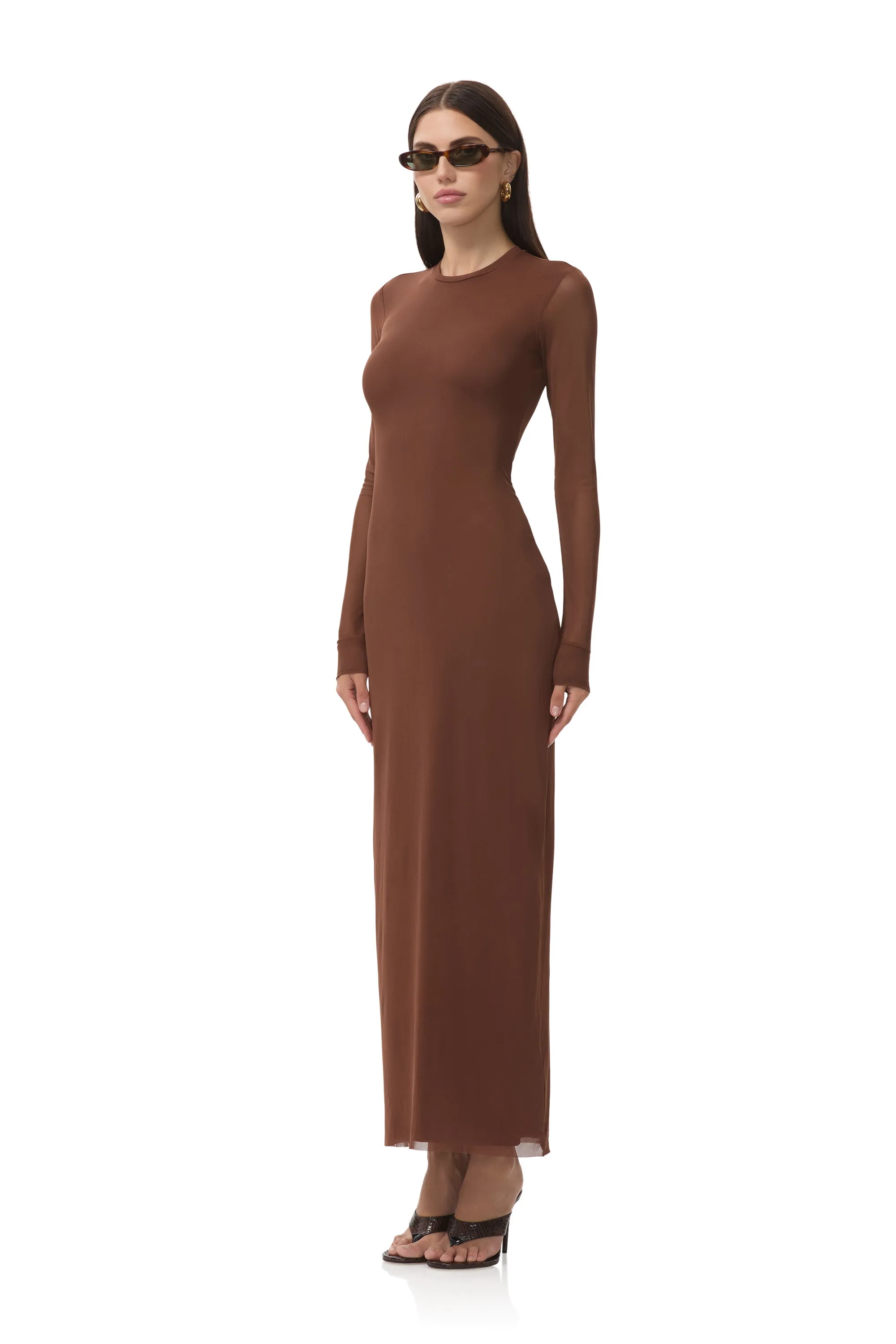 Didi Dress - Cappuccino Cool Drape
