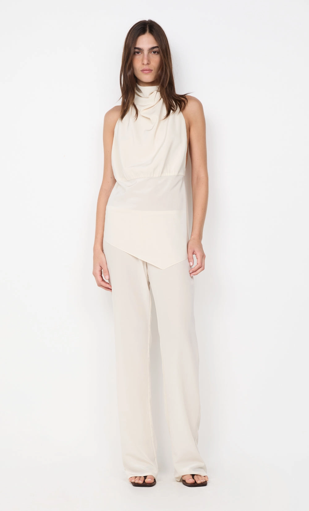 Fall Silhouette Heritage-Brand LUCIE PANT - IVORY