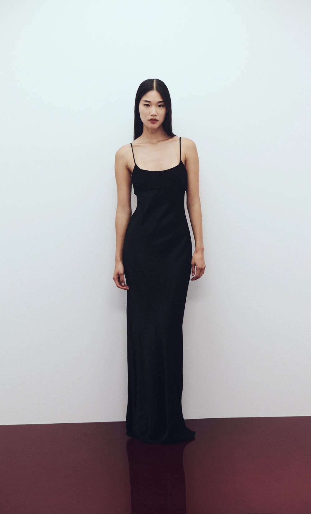 Linen Chic CALIA MAXI DRESS - BLACK