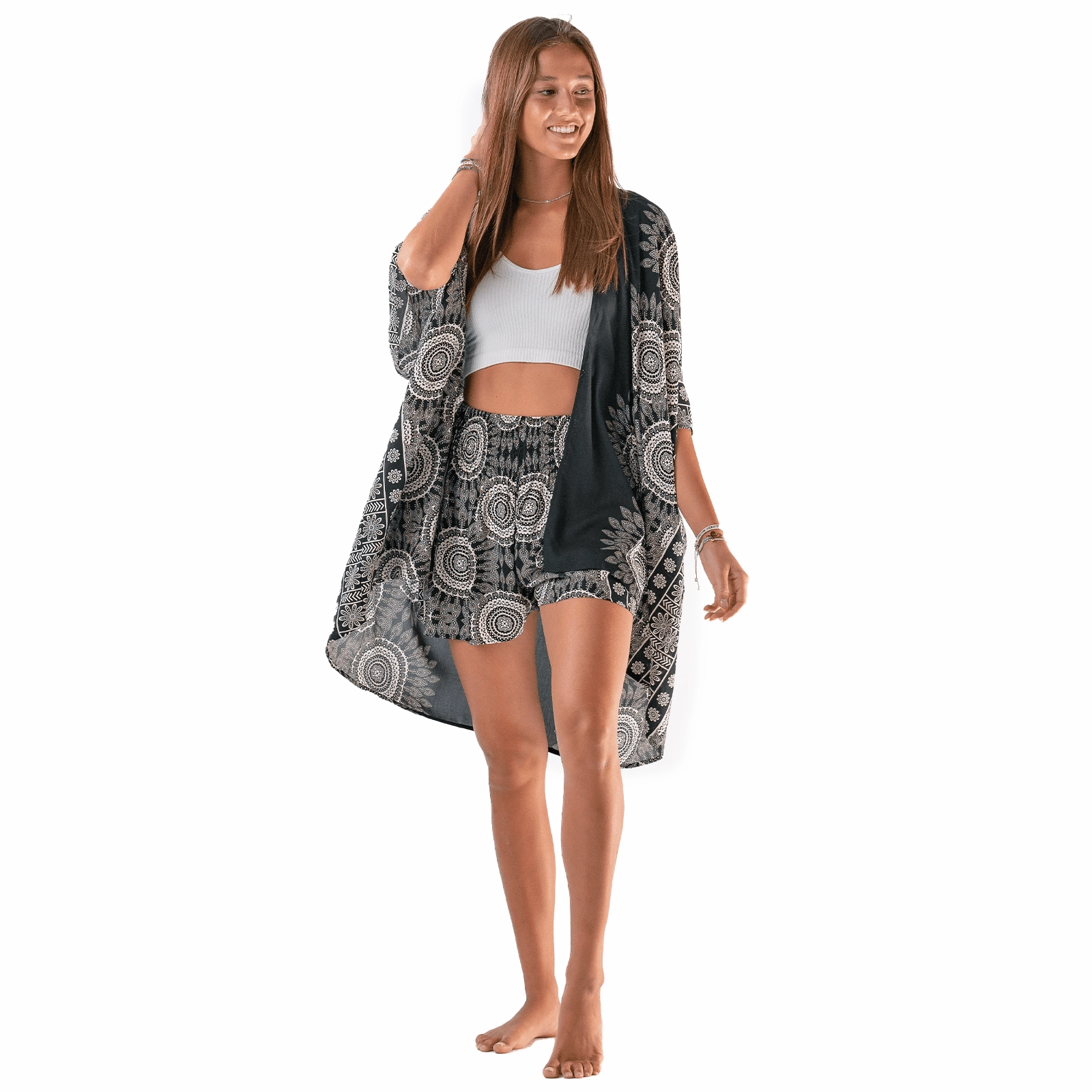 Fitted Design Soft Layers Bondi Shorts Lounge Set