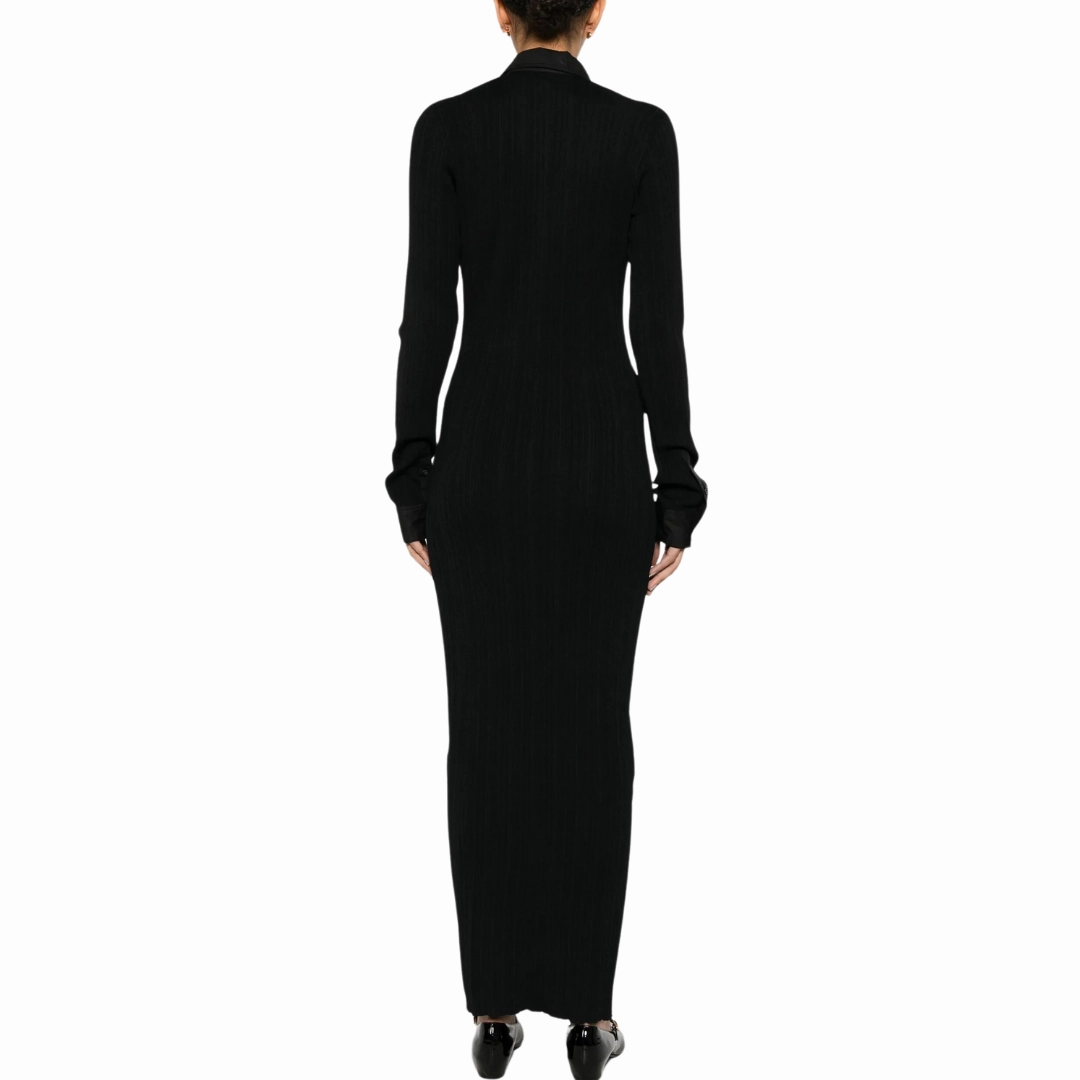 Knitted Shirt Dress Timeless Touch