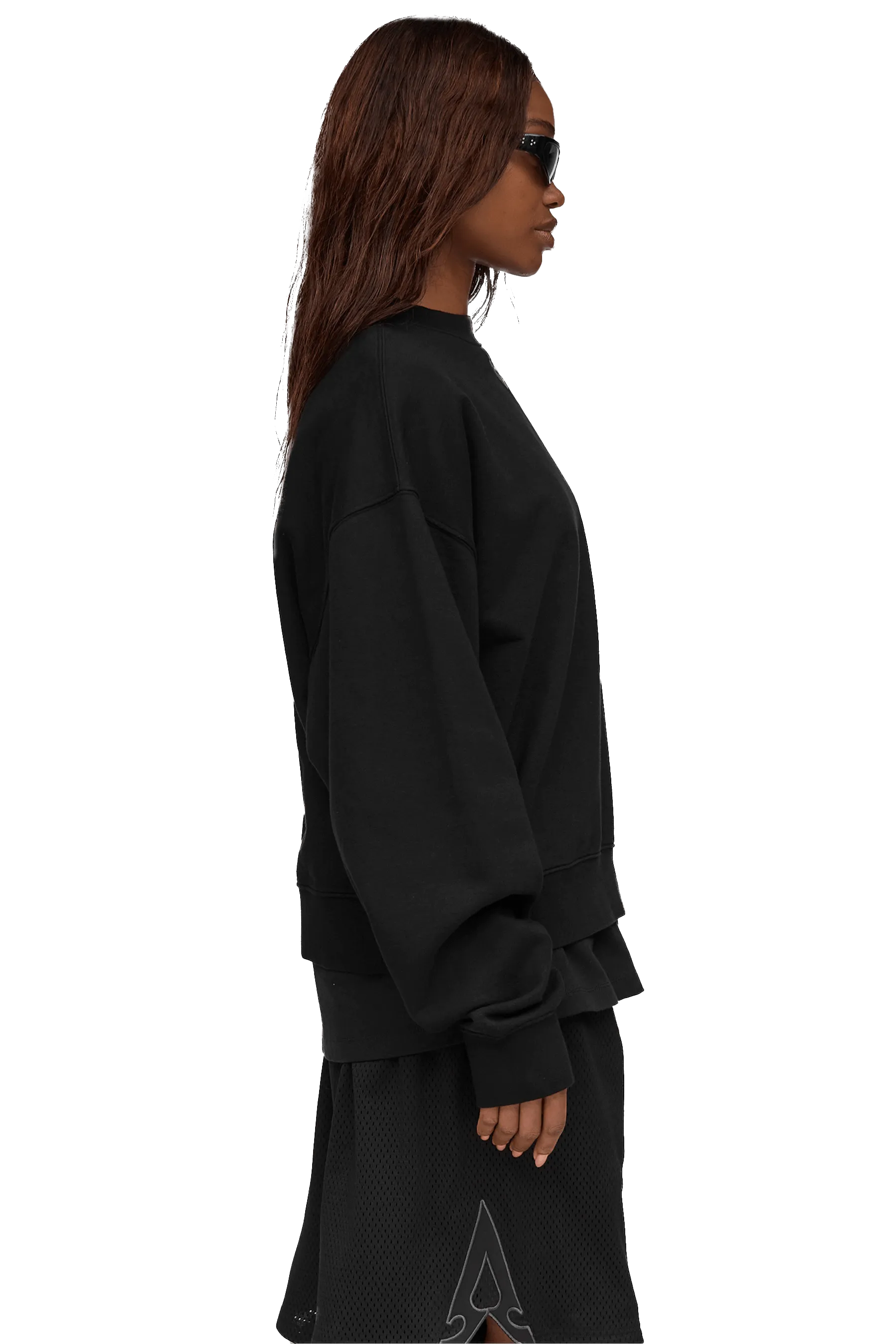 BOXY SWEATER - Black