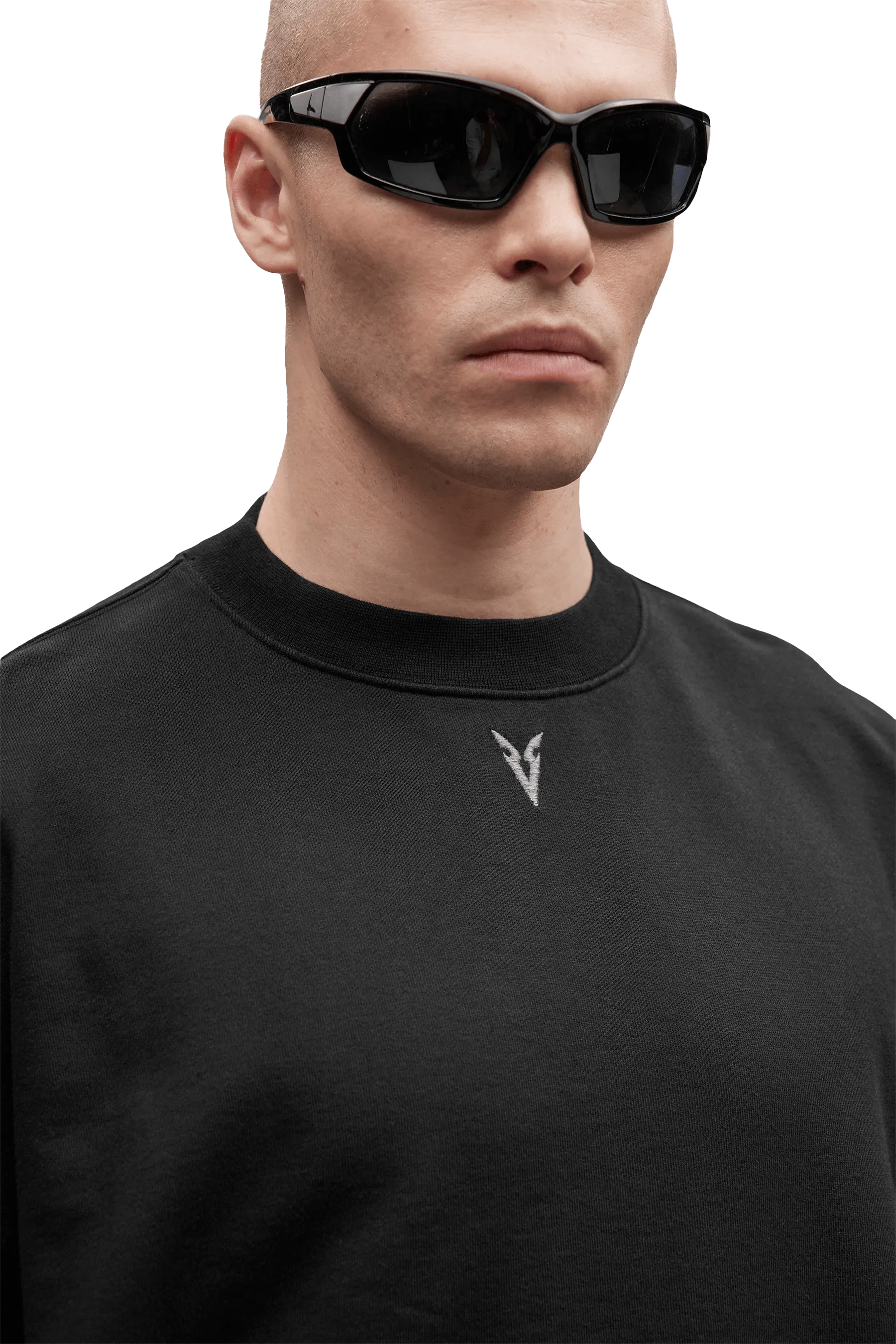 BOXY SWEATER - Black