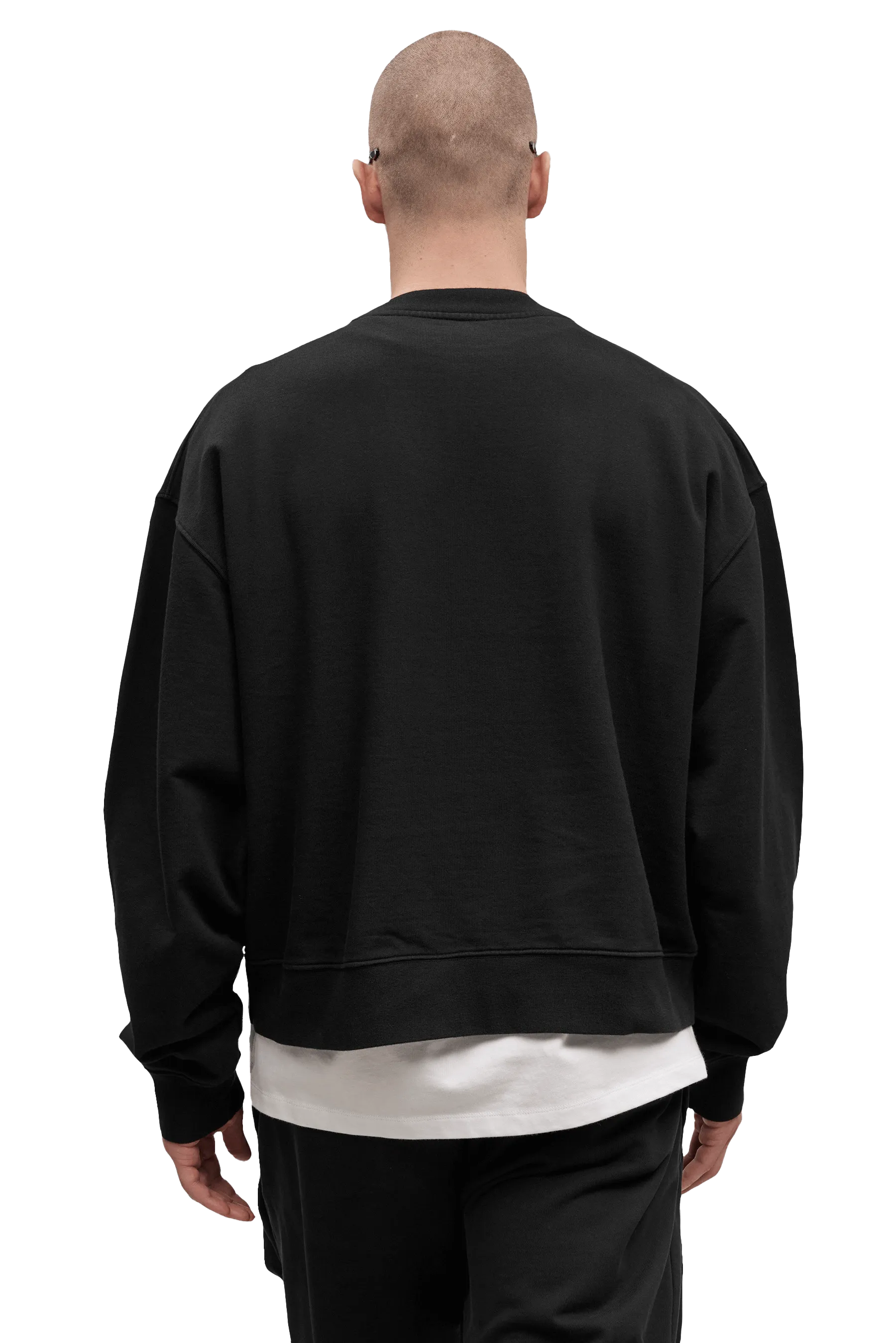 BOXY SWEATER - Black