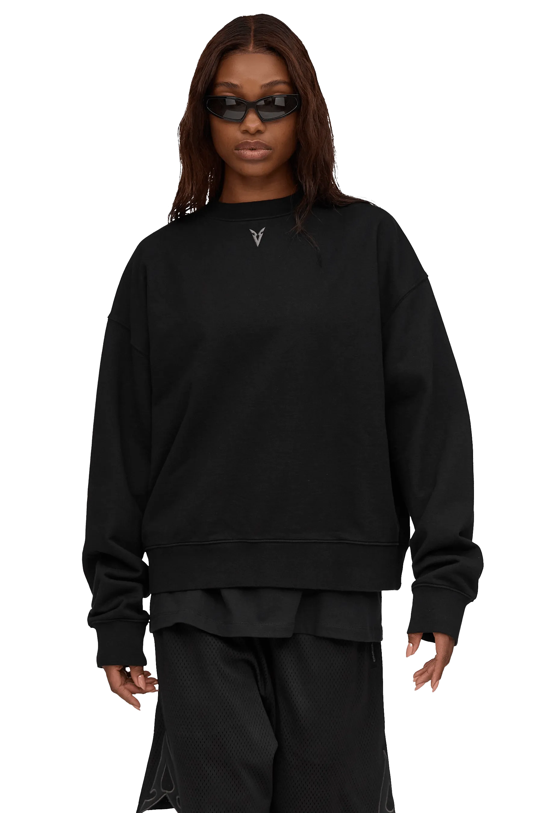 BOXY SWEATER - Black