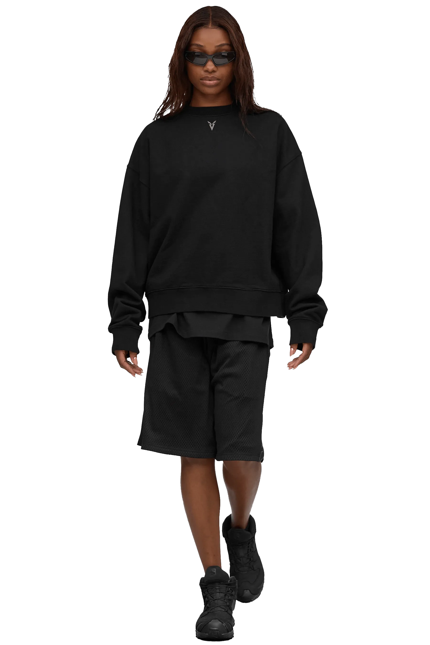 BOXY SWEATER - Black