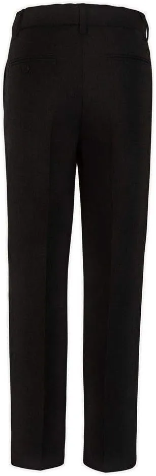 Boys Dress Pants Flat-Front - Slim fit Dress Slacks