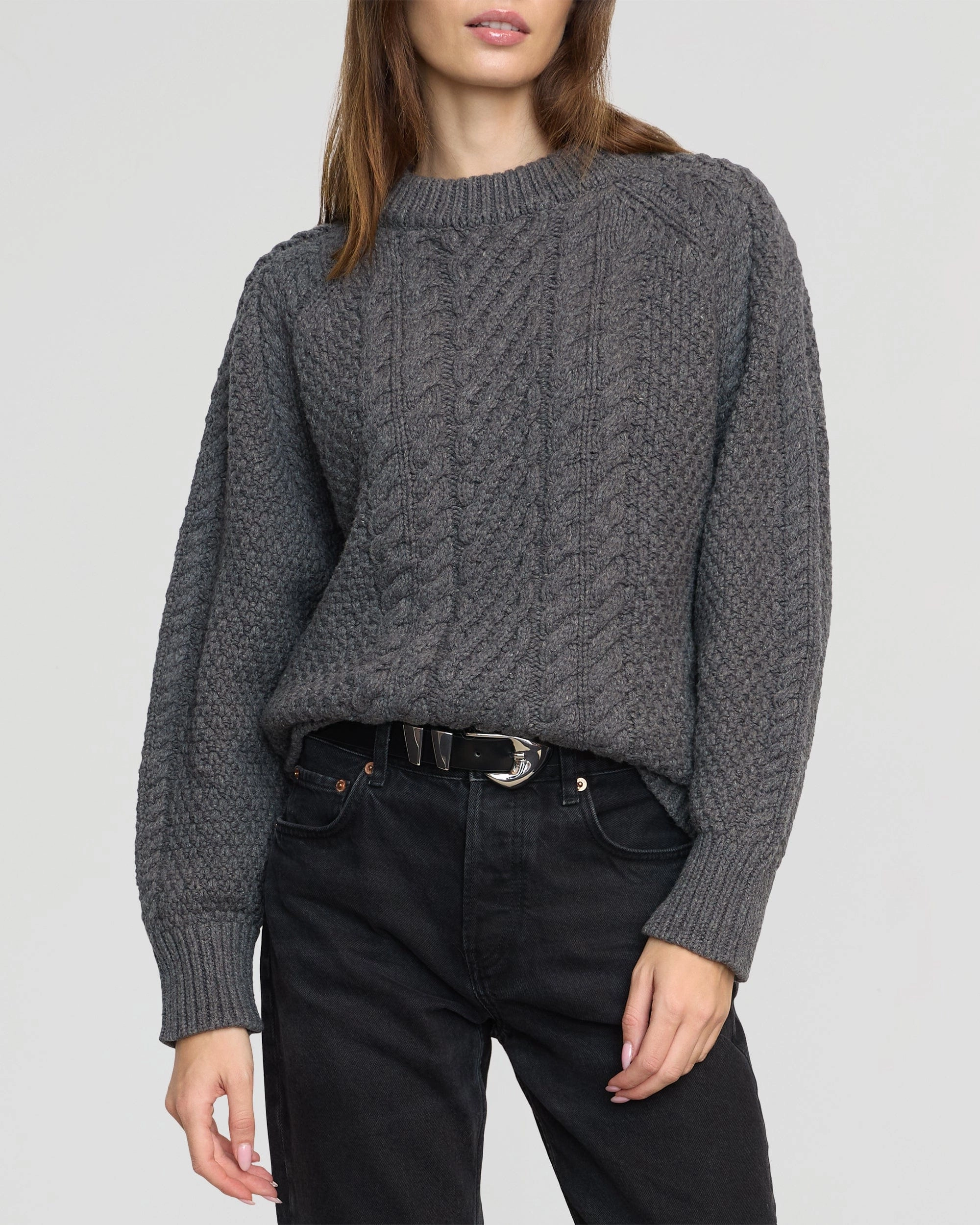Comfy Feel Brady Chunky Cable Knit Sweater