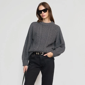 Brady Chunky Cable Knit Sweater Effortless Style