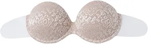 Bras for Women Lace Push Up Sticky Bra Sexy Reusable Backless Lift Strapless Bra for Backless Dresses