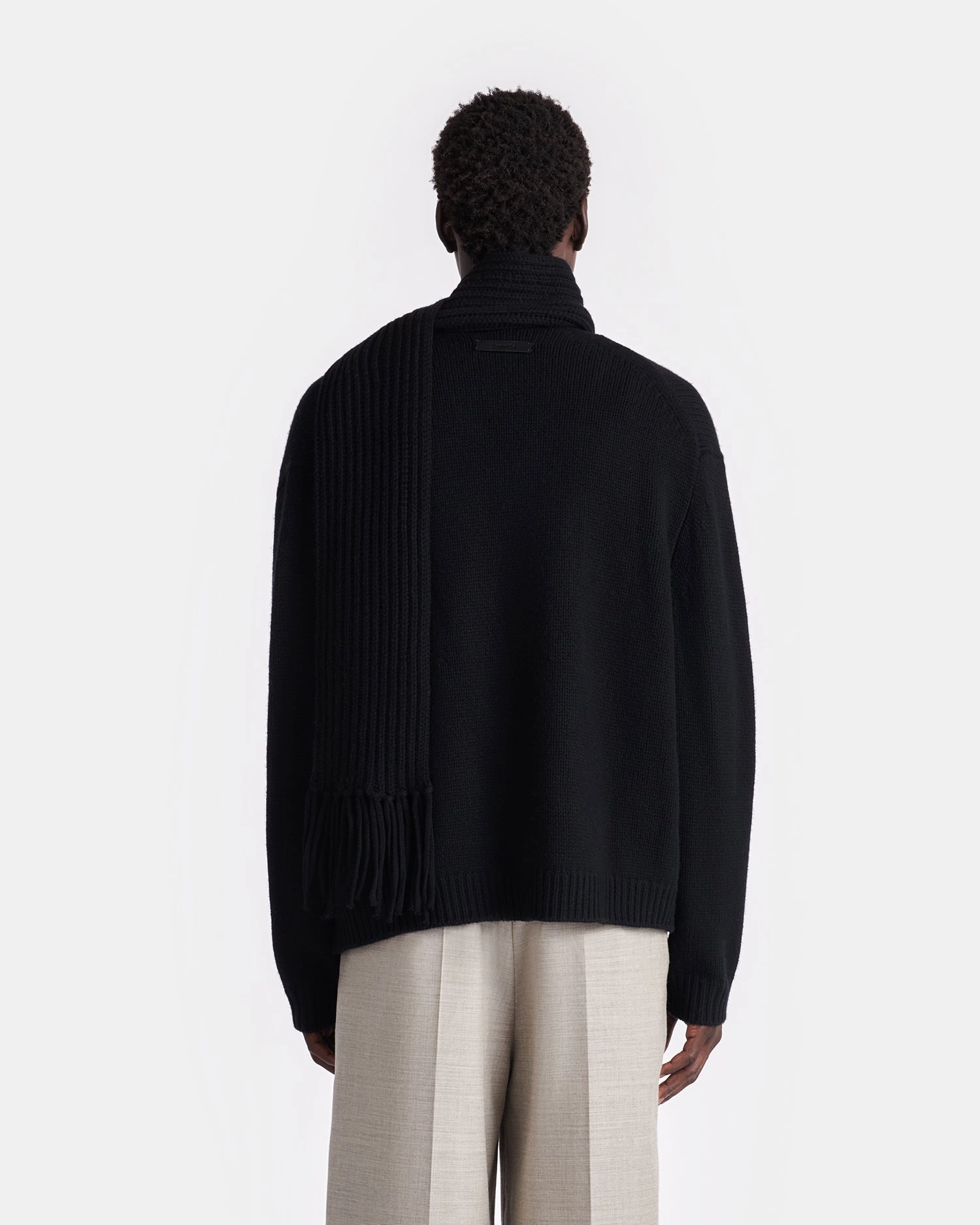 Neutral Tones Braye - Cashmere-Blend Cardigan - Black