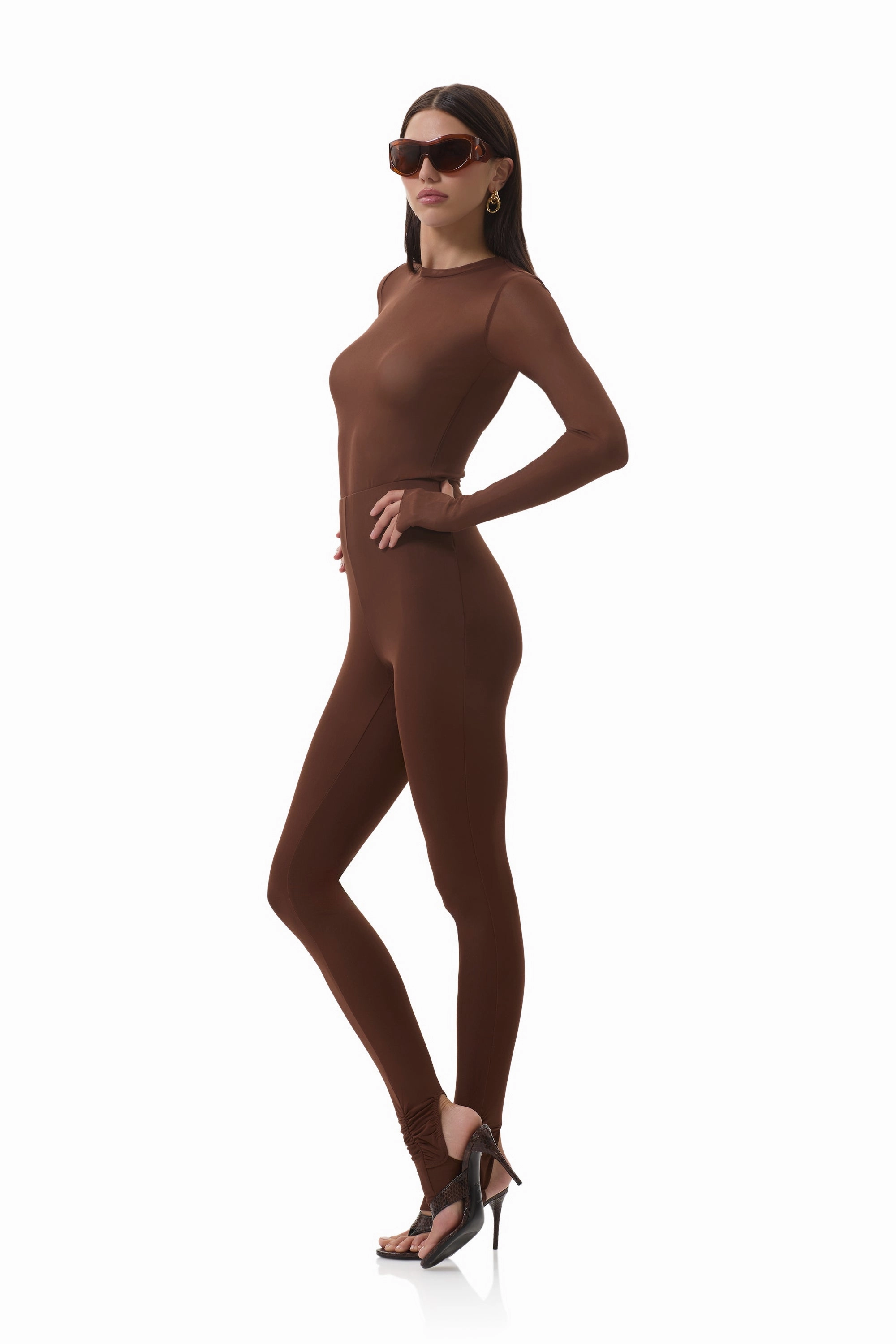 Kaylee Top - Cappuccino summer look Non Chafe Armholes