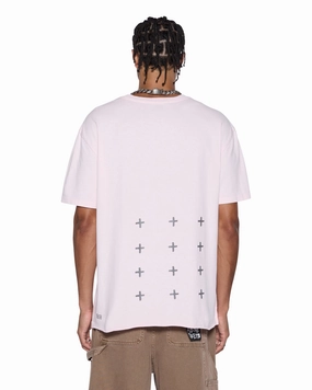 ALLDAY BIGGIE SS TEE ICE QUARTZ Pre Shrunk Cotton