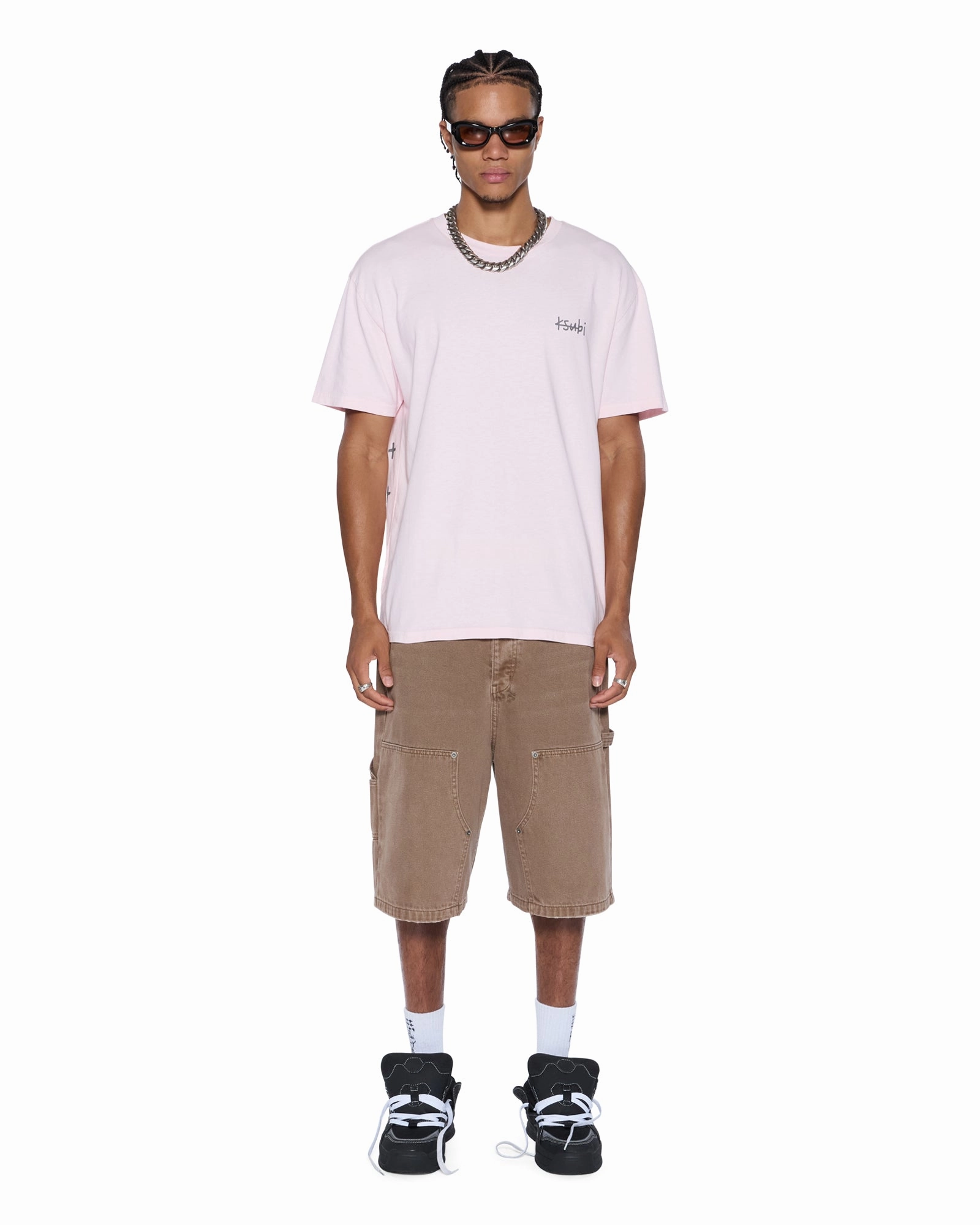 ALLDAY BIGGIE SS TEE ICE QUARTZ SeamFreeShoulders
