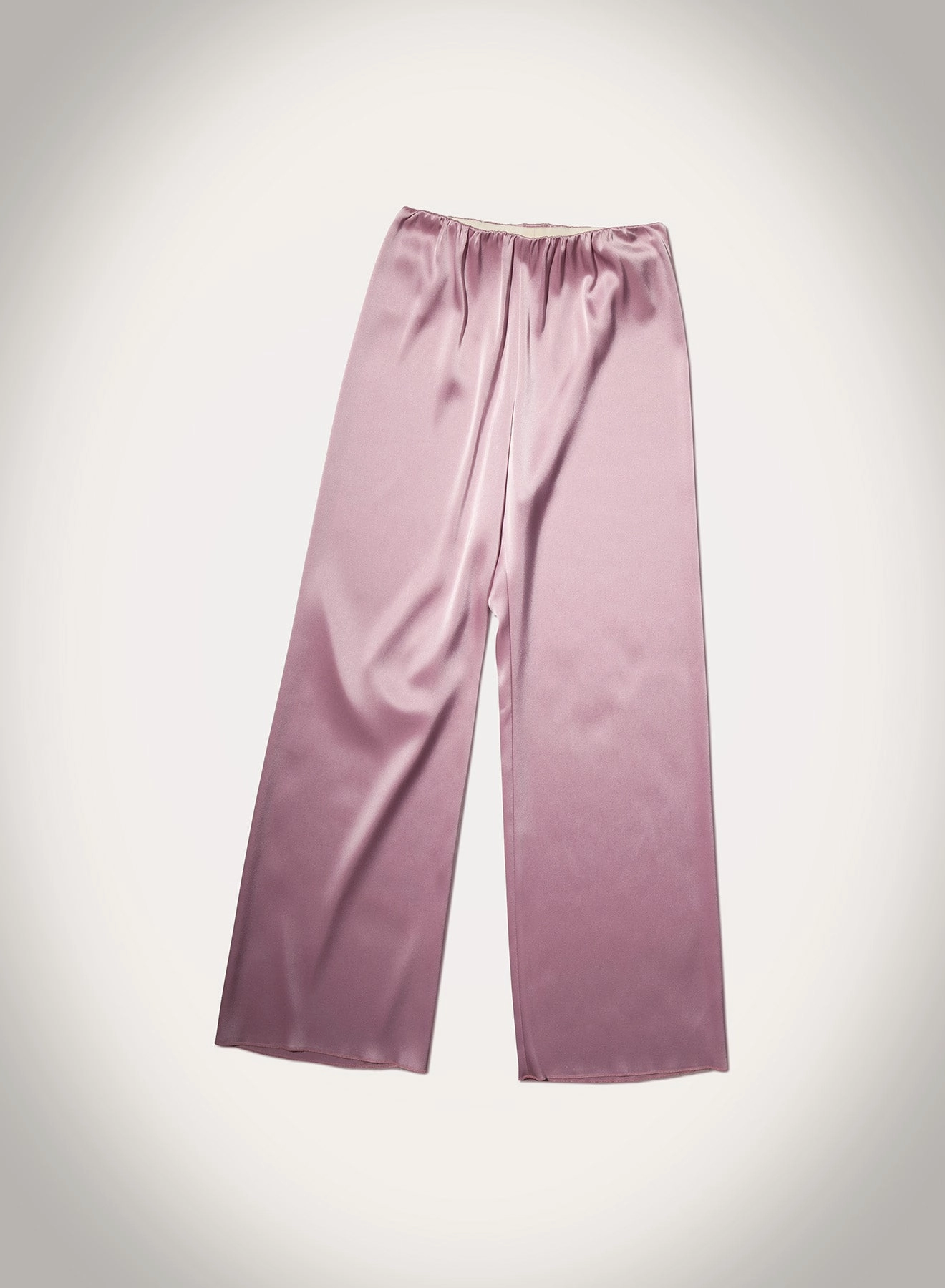Brenda - Slip Satin Pants - Dusty Pink Breathable Comfort Design
