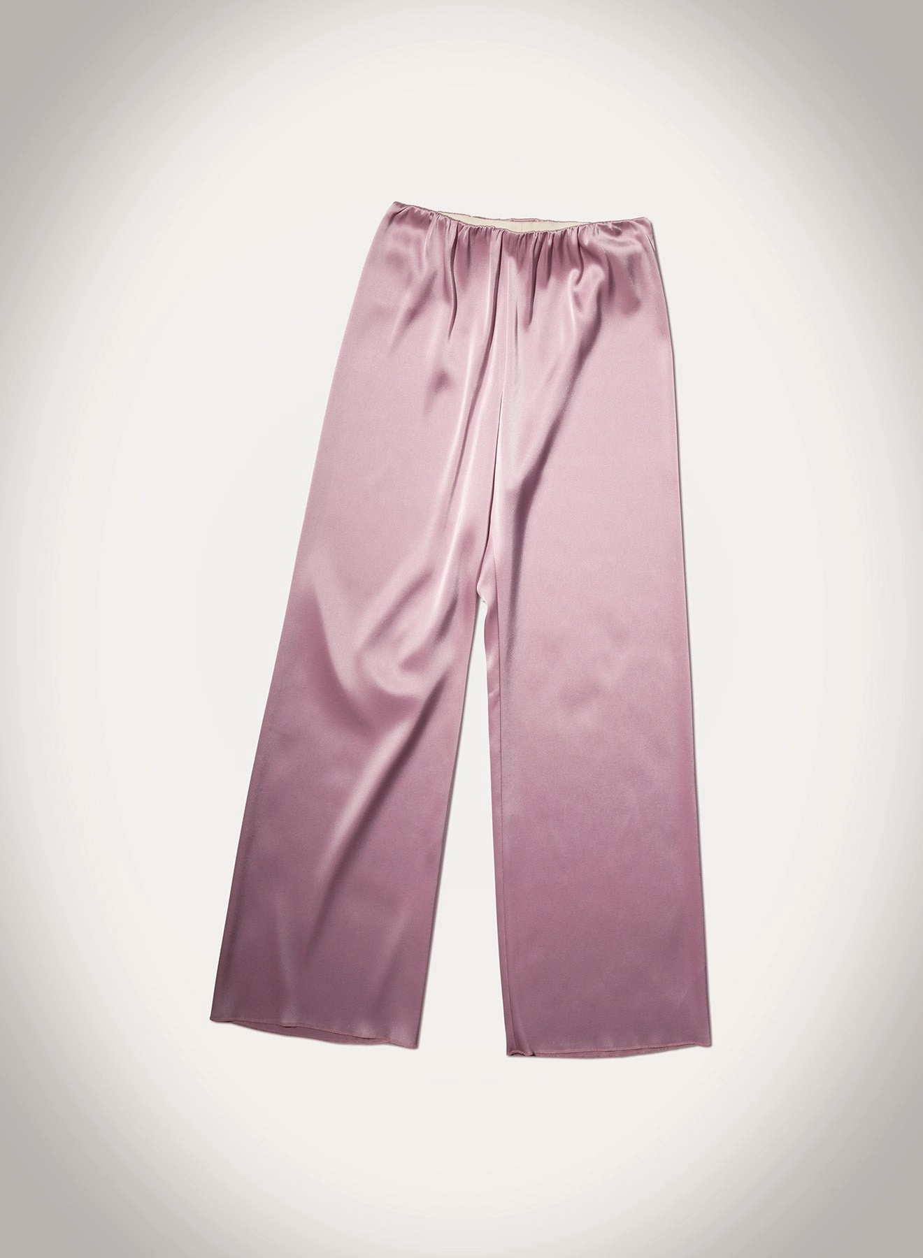 Flexible shape Brenda - Slip Satin Pants - Dusty Pink