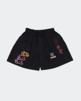 Bridge Shorts - Black Earth Trip Everyday Feel Flex Wear