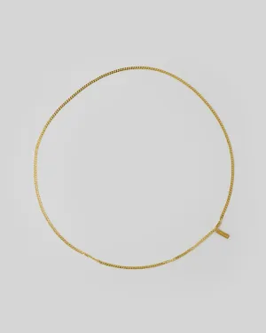 Brie Leon Curb Chain Necklace - Gold