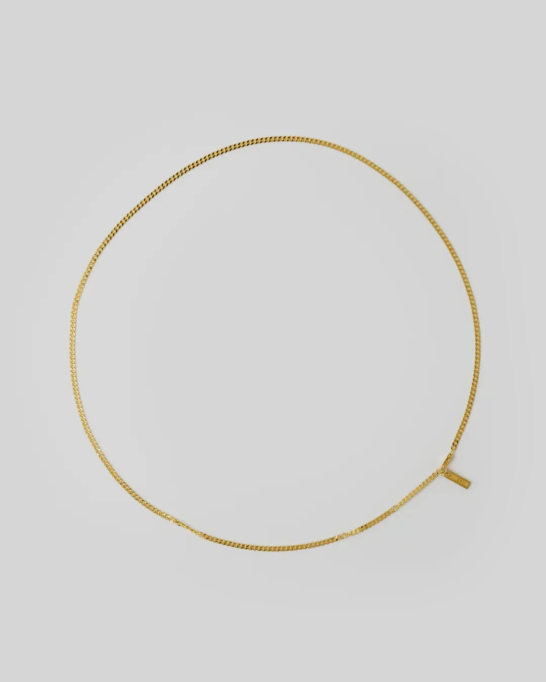 Brie Leon Curb Chain Necklace - Gold