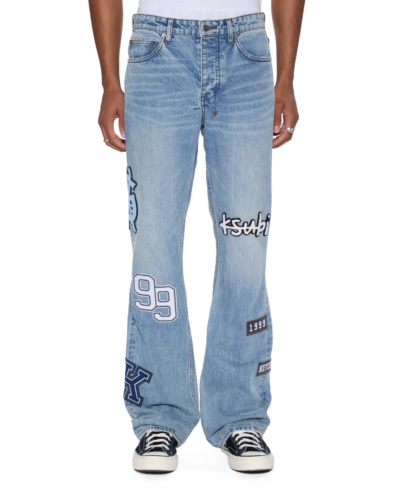 BRONKO STRIKER PATCHED Soft Date Night Street Fashion Casual Staple