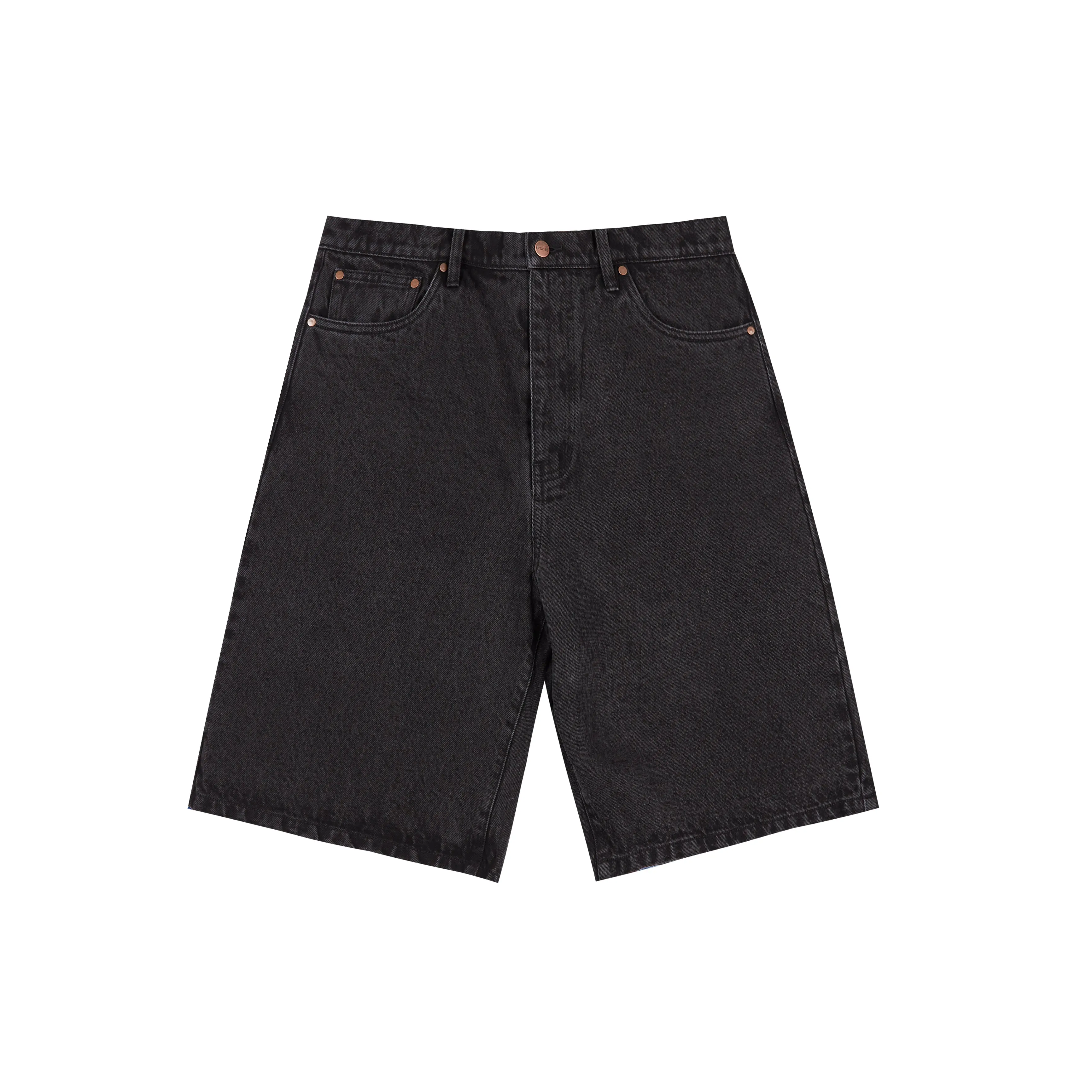 Bronze 56K Denim Jorts Black