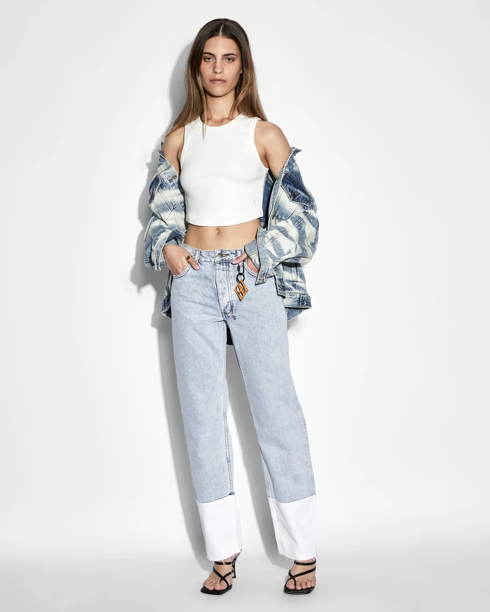 Festival Outfit Affordable Sunny Vibes Fall Outfit BROOKLYN JEAN MUSE CUFFED