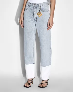 BROOKLYN JEAN MUSE CUFFED Clean Finish