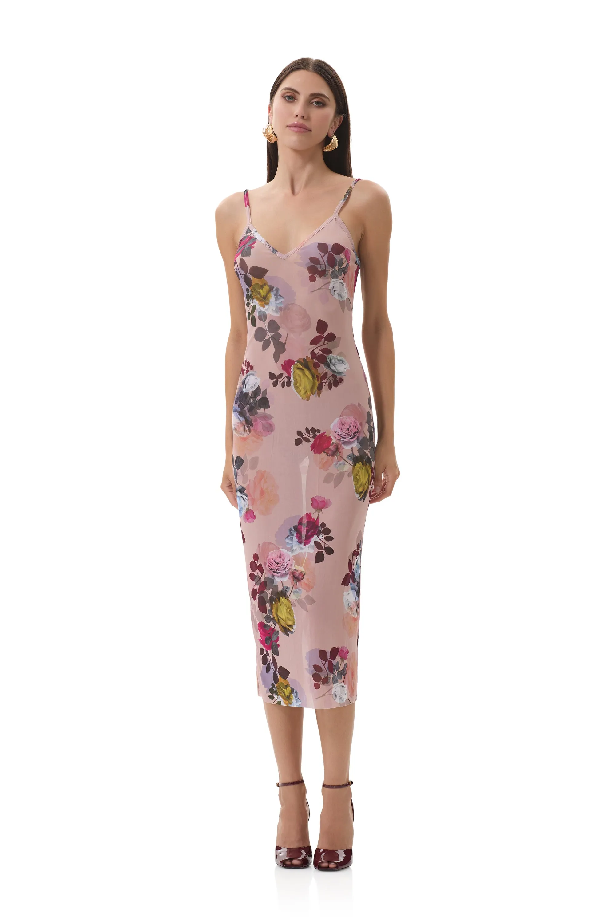 Comfort and Elegance Bryony Dress - Photo Rose
