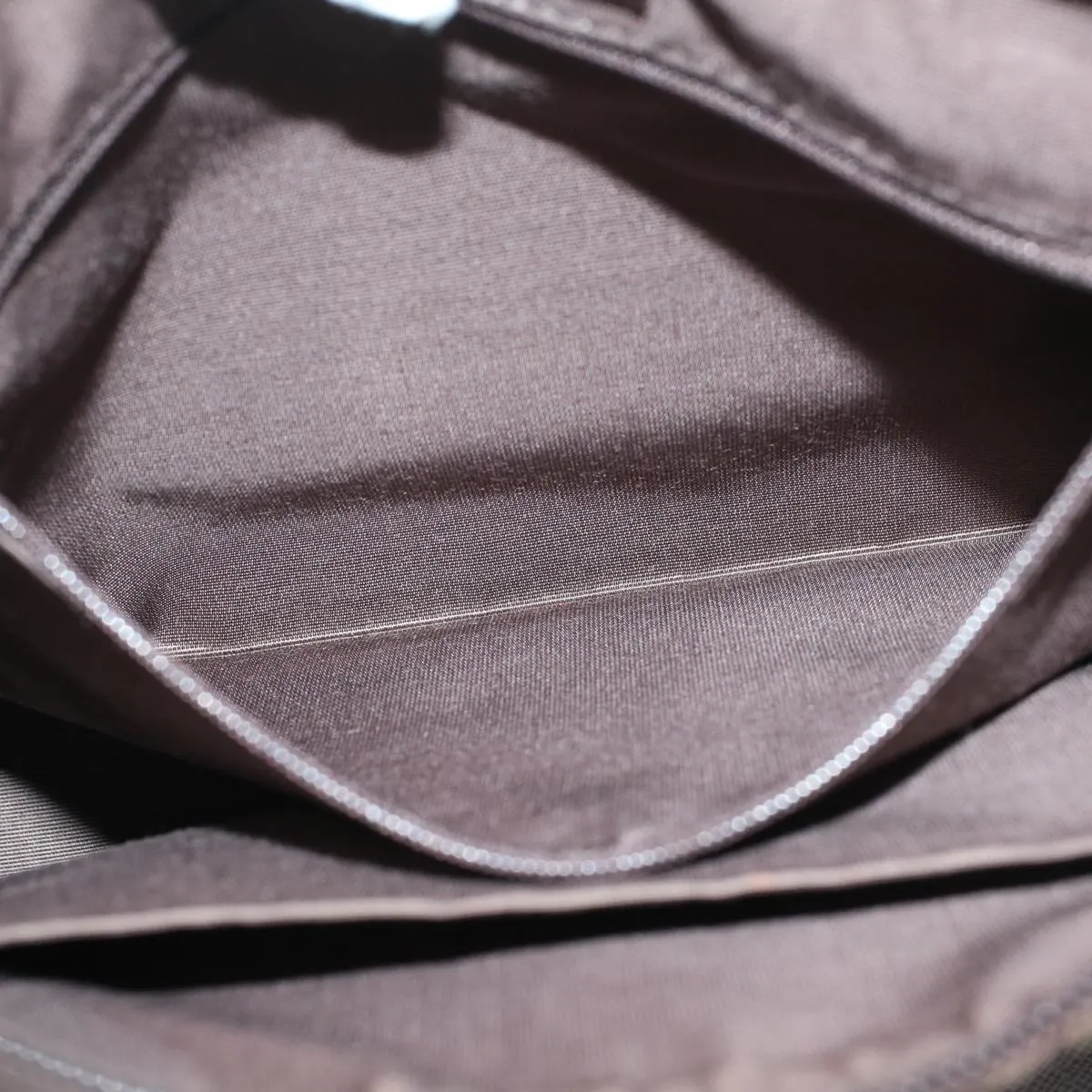 BURBERRY Nova Check Shoulder Bag Nylon Leather Beige 47677