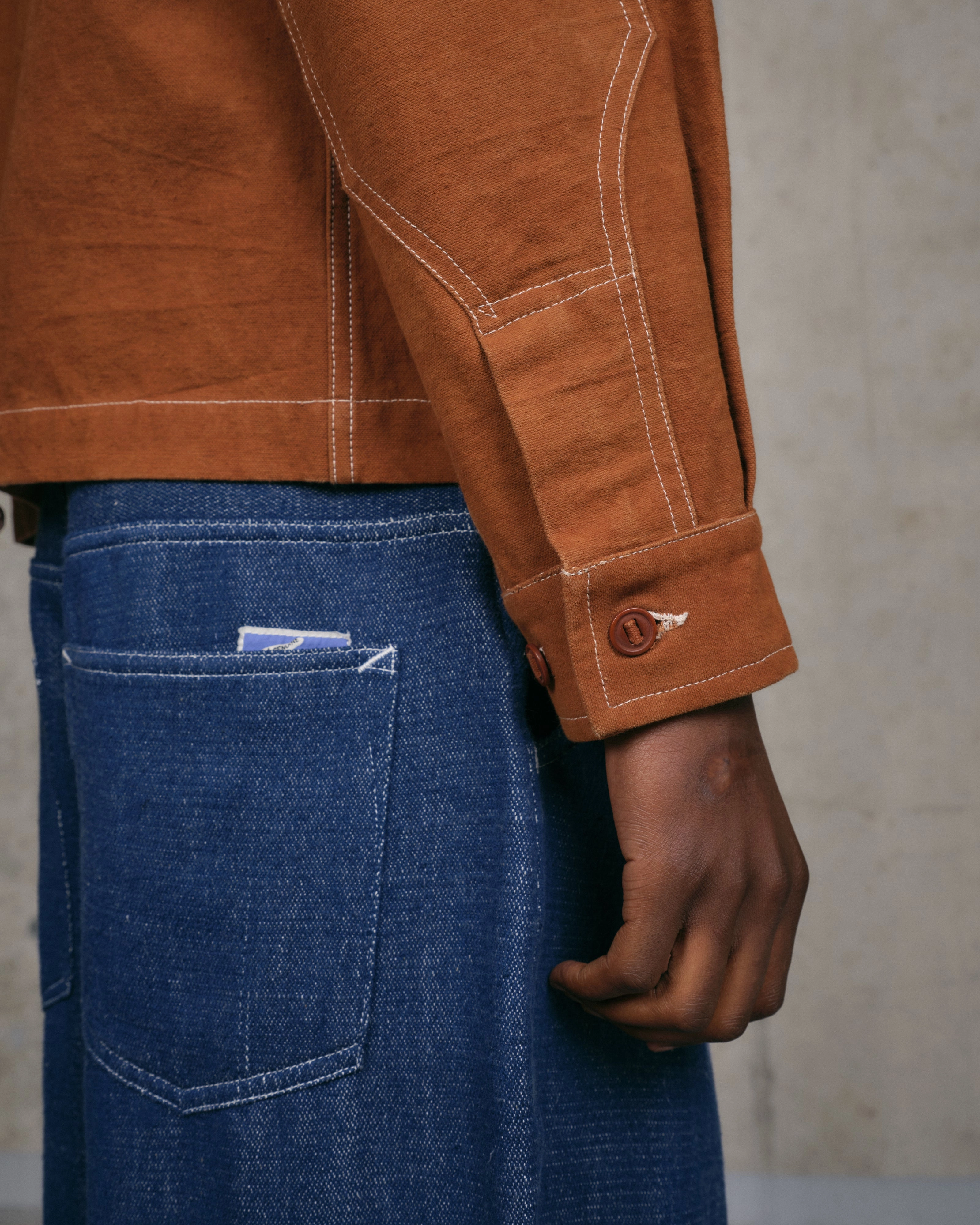 555 Jacket - Brown Wonky-Wear Soft Core