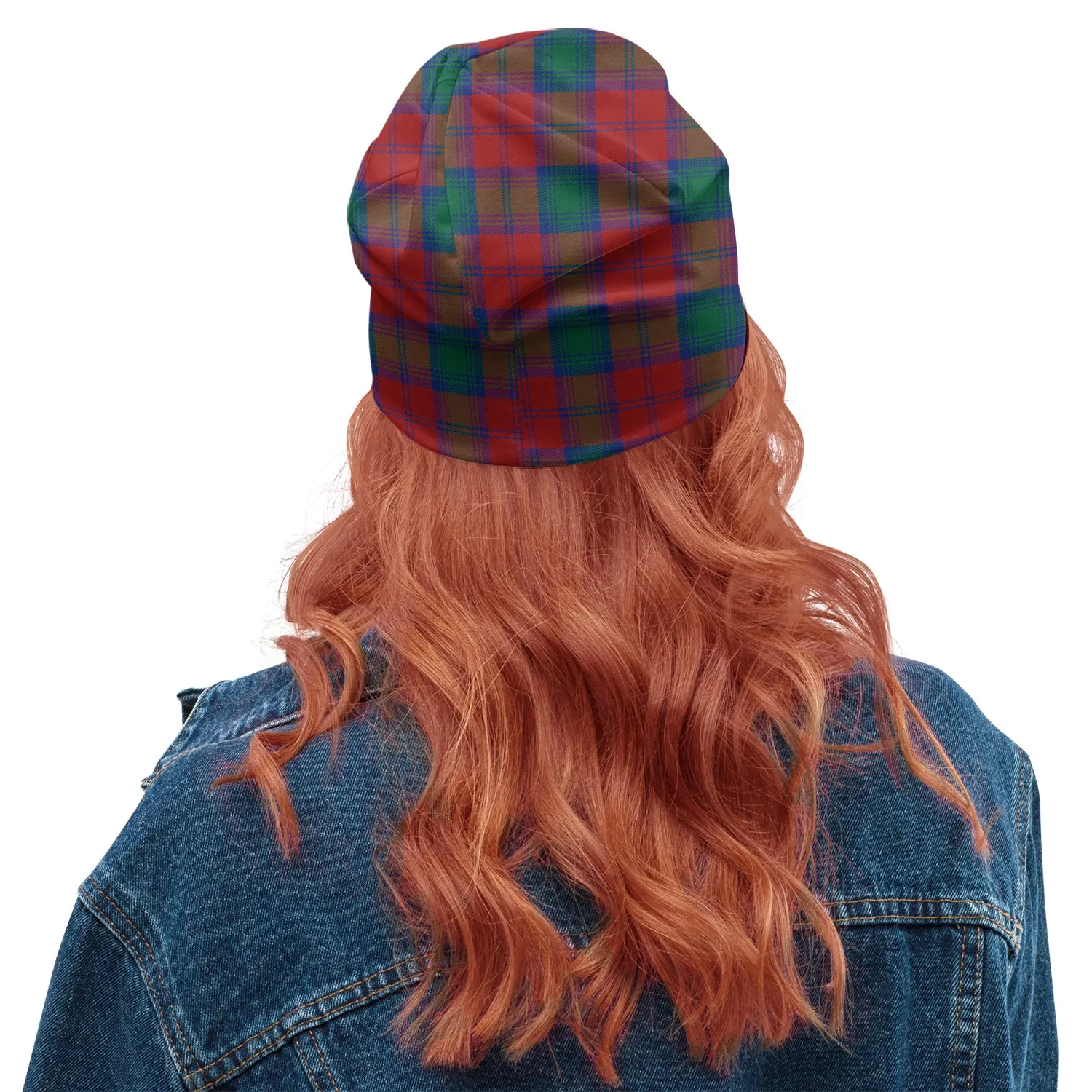 Byres (Byses) Tartan Beanies Hat with Family Crest