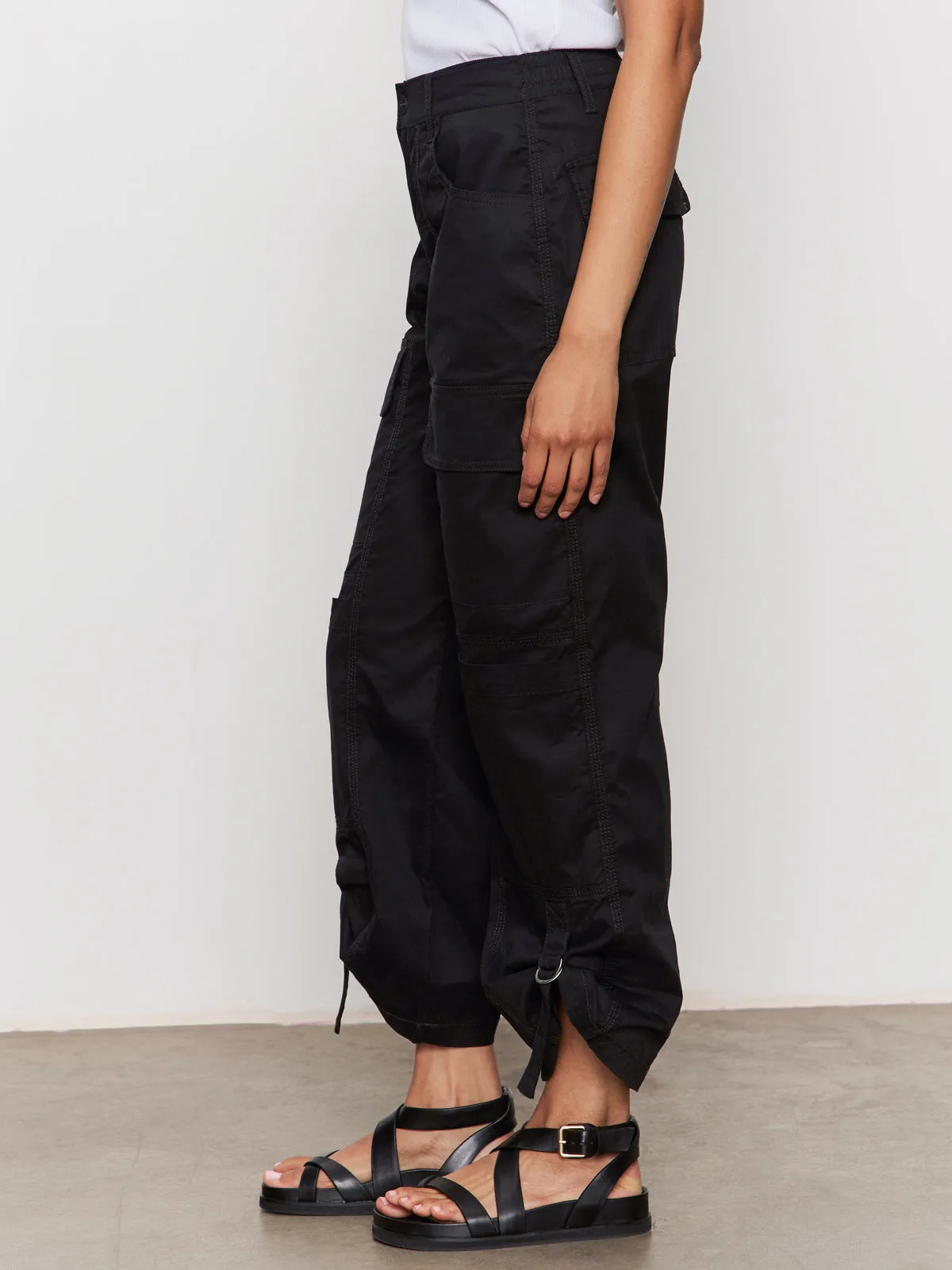 Cali Cargo Standard Rise Pant Black Torsion Support Structure