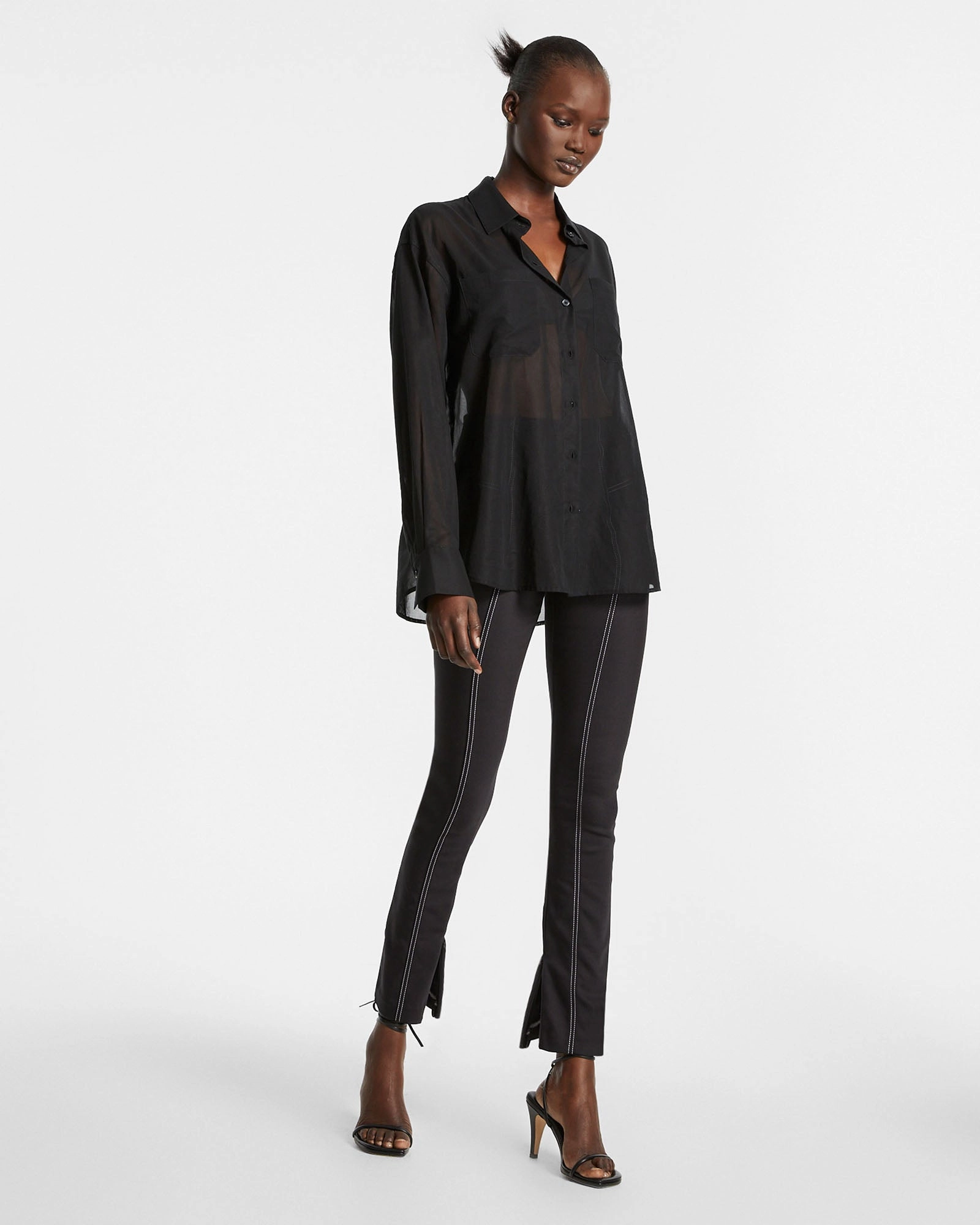 CALL ME LEGGING BLACK Ergonomic Cut Outdoor Fit