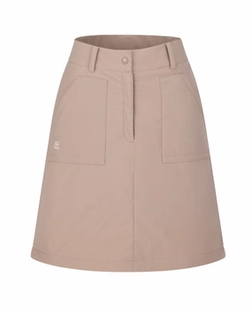 Padded flare Mid Length skirt -Cocoa Creative Layering
