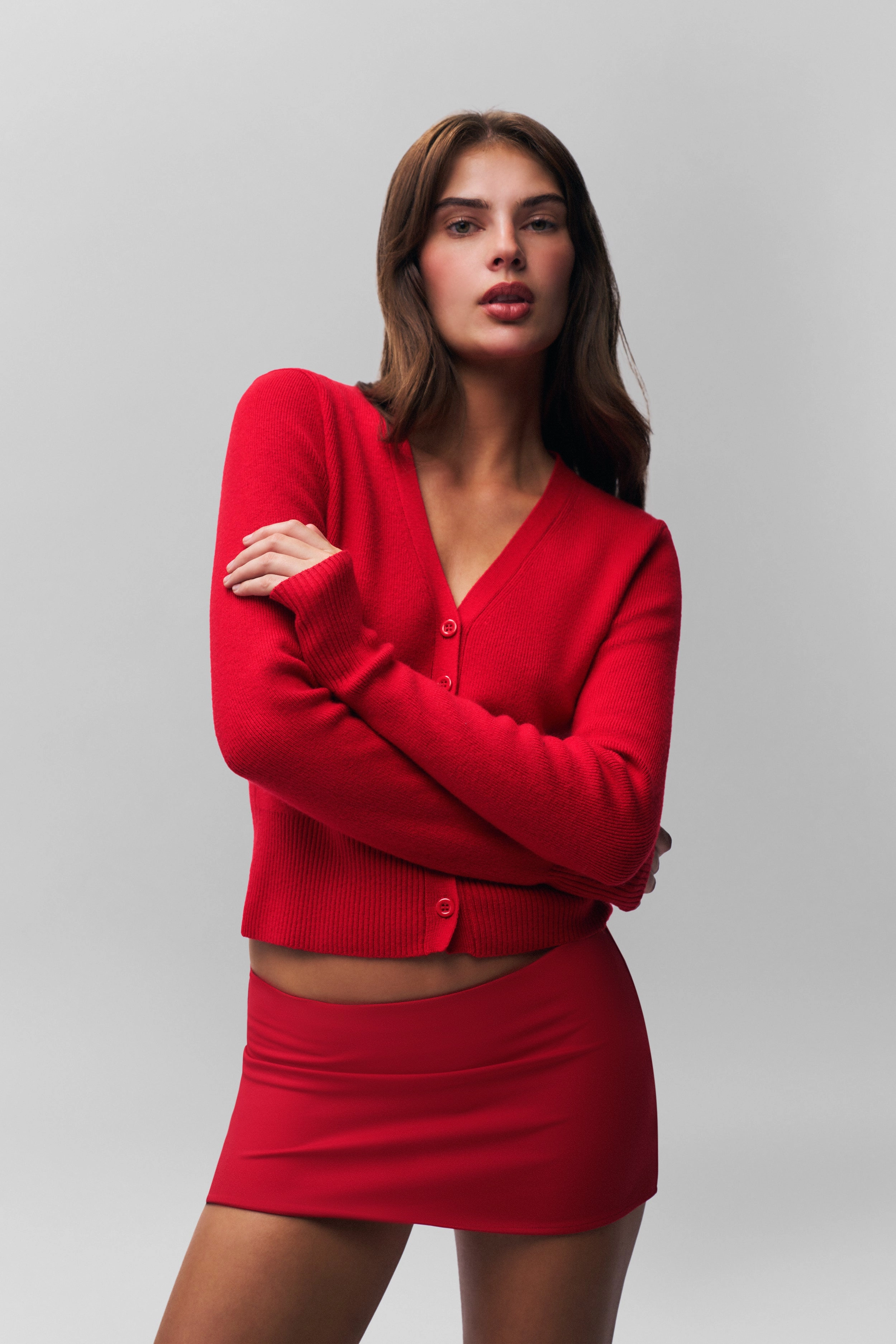 Camelie Cardigan Top Daily Piece Breathable fabric