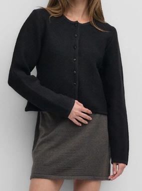 Camilla Cardigan DoubleLayered Hem Technology Modern Comfort
