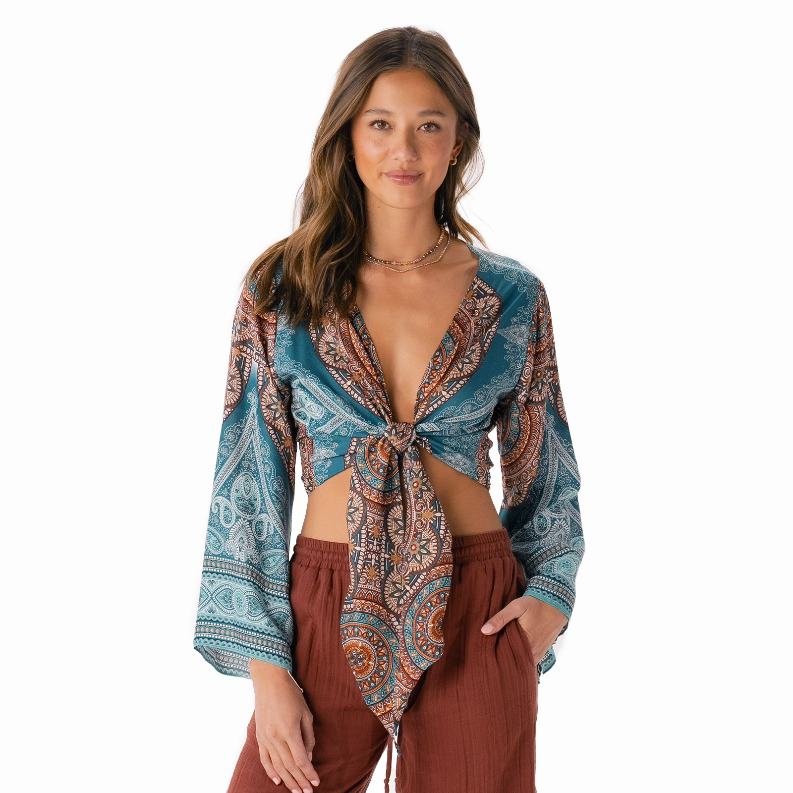 Canggu Daydreamer Top QuickDry Texture Layered Ply Construction