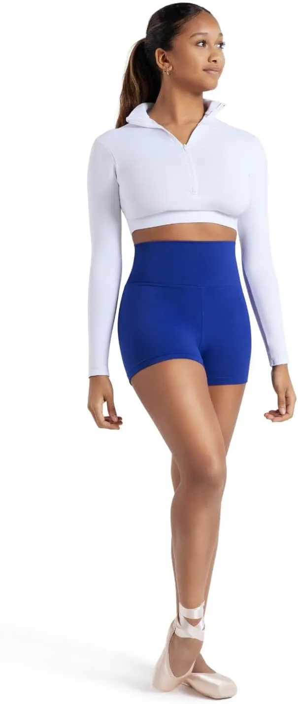 Capezio Women's High Waisted Shorts