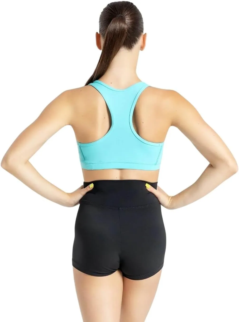 Capezio Women's High Waisted Shorts