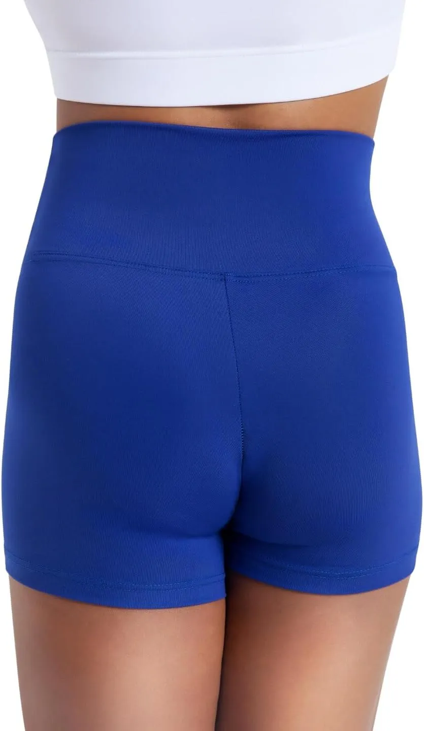 Capezio Women's High Waisted Shorts
