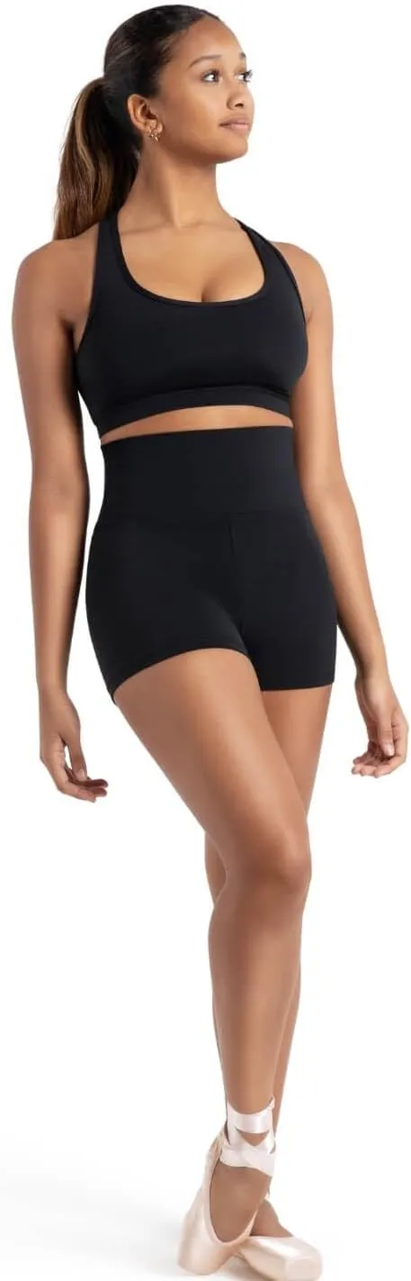 Capezio Women's High Waisted Shorts