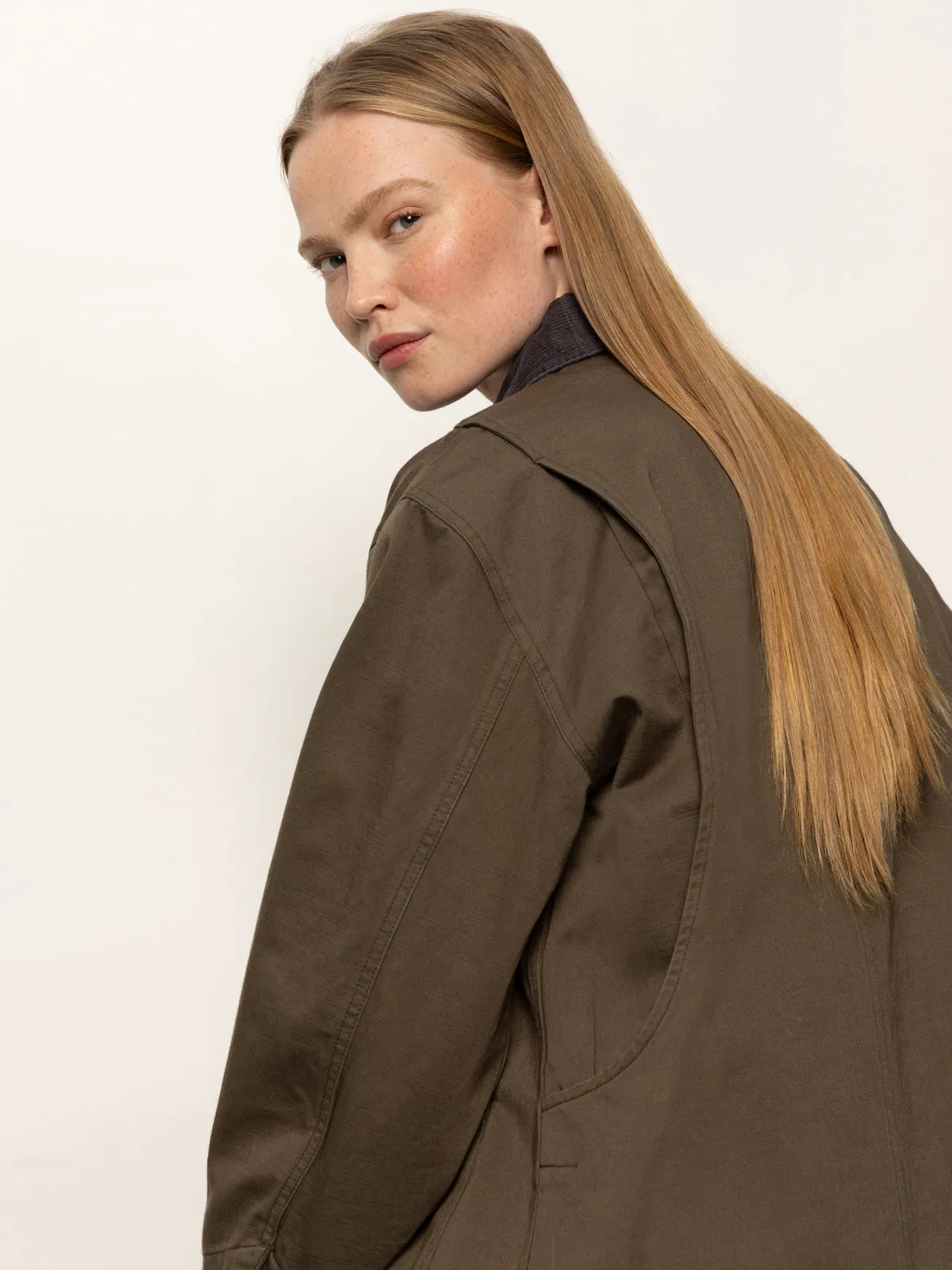 Barn Jacket Burnt Olive Functional Outerwear
