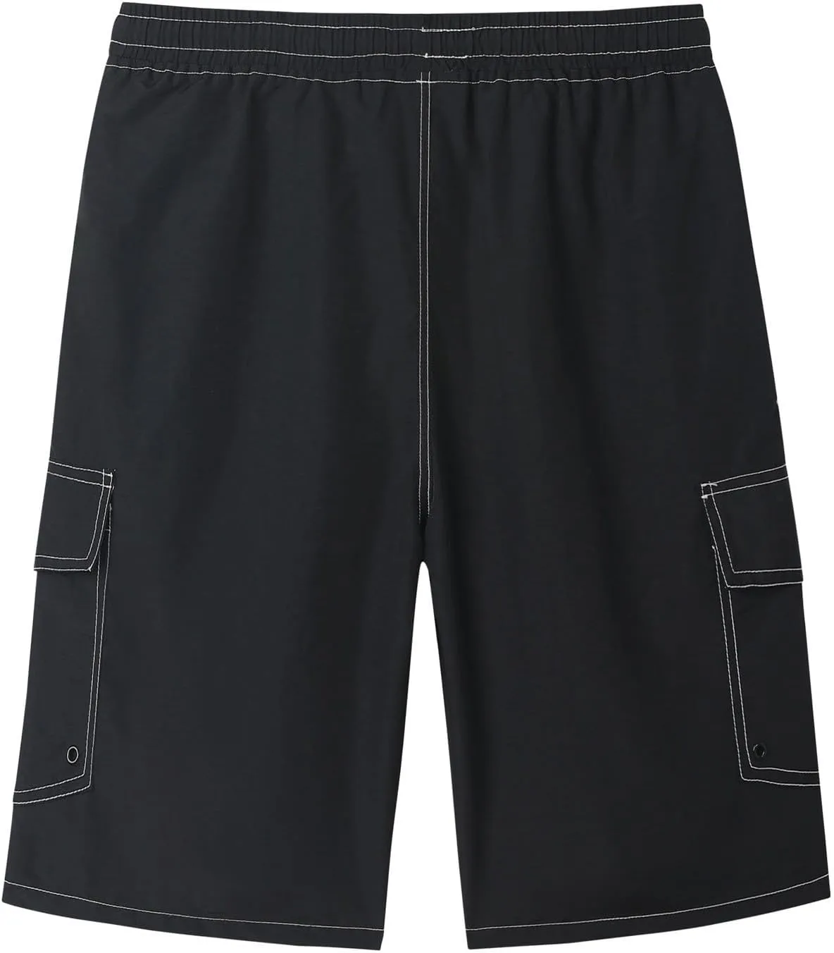 Cargo Shorts for Men Elastic Waist Breathable Workout Shorts with Pockets