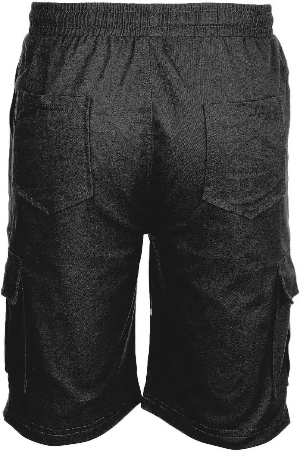 Cargo Shorts for Men Relaxed Fit Work Shorts Outdoor Military Tactical Shorts Elastic Waist Pocket Hiking Shorts