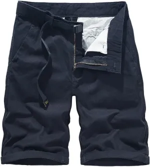 Cargo Shorts for Men Stretch Waist Lightweight Quick Dry Short Pants Comfort Stretch Athletic Workout Hiking Shorts