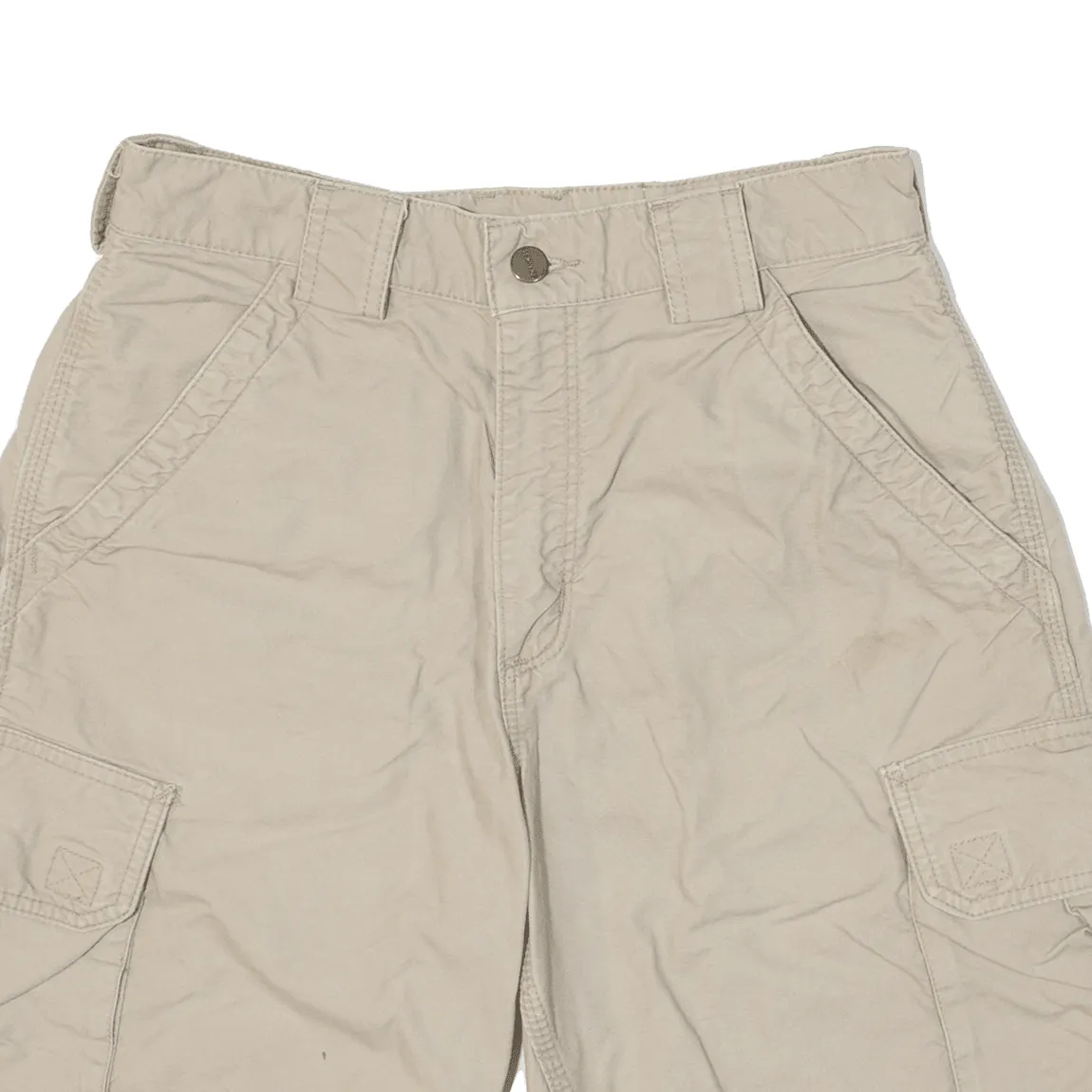 CARHARTT Cargo Mens Workwear Shorts Beige M W30
