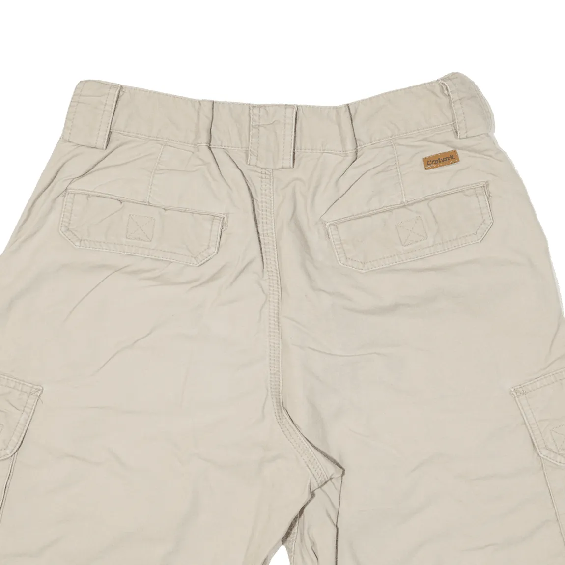 CARHARTT Cargo Mens Workwear Shorts Beige M W30