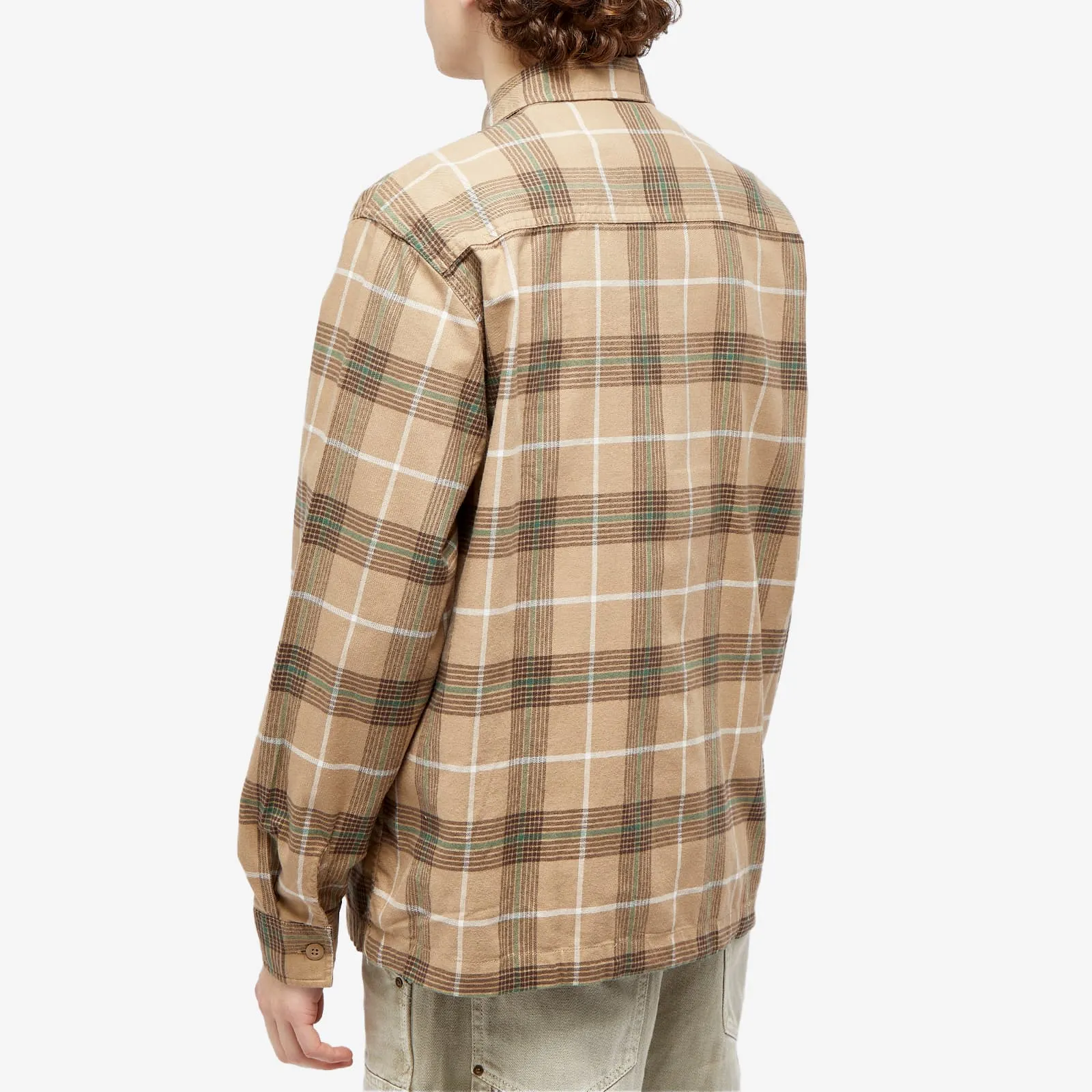 Carhartt Wip Hadley Check Overshirt, Leather Check