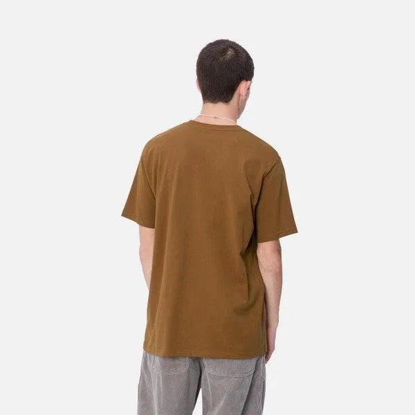 Carhartt WIP S/S Pocket T-Shirt Deep Hamilton Brown